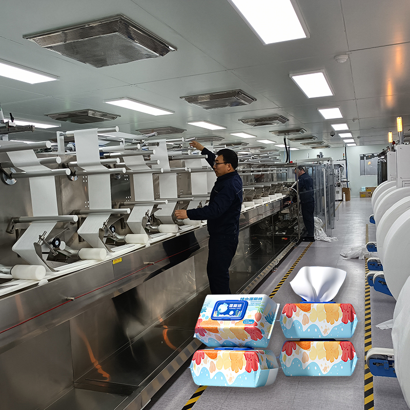 16道全自動濕巾生產線